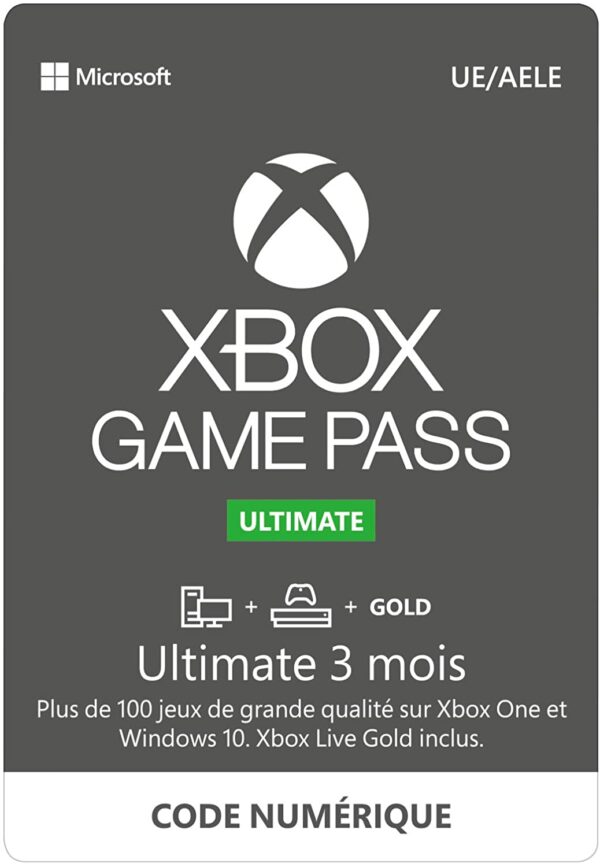 Xbox Game Pass Ultimate 3 Mois